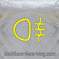 Chevrolet Spark Rear Fog Lights Warning Light