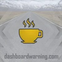 GMC Sierra 1500 driver attention coffee warning lights