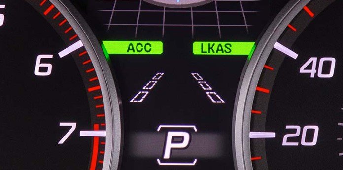 Acura lkas Warning Light