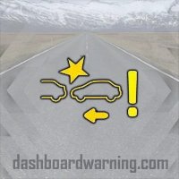Audi A4 FCW Forward Collision Warning Lights