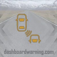 BMW 230 Blind Spot Indicator Light