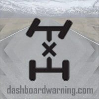 Cadillac XLR Dynamic Drive warning lights