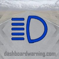 Cadillac XLR High Beam Indicator Light
