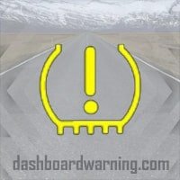 Cadillac XLR Tire Pressure Monitoring SystemTPMS Warning Light