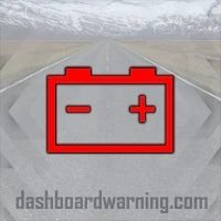 Chevrolet Captiva Battery Charge Warning Light