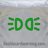 Dodge Grand Caravan Headlight On Indicator Light