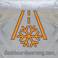 Jaguar F-TYPE ice warning lights