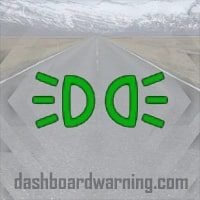 Toyota Yaris Headlight On Indicator Light