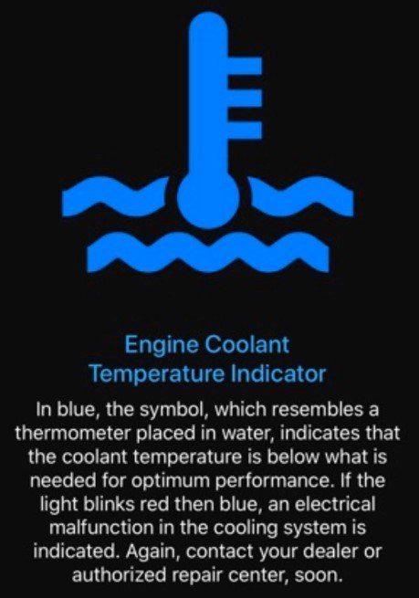 Blue Engine Temperature Warning Light What Causes the Blue Engine Temperature Warning Light to Come On?