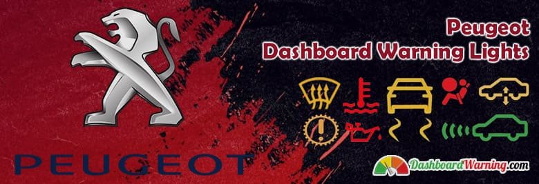 peugeot dashboard warning lights