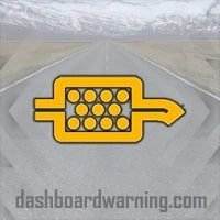 Cadillac CTS Particulate Filter Malfunction Light warning lights