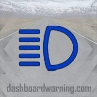 Mini Cooper High Beam Indicator Light