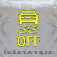 Peugeot Electronic Stability Control Off Warning Light