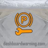 Peugeot Service Electric Parking Warning Light