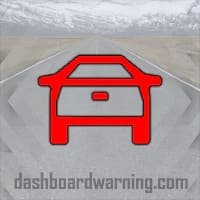 Peugeot Vehicle Ahead Indicator Warning Light