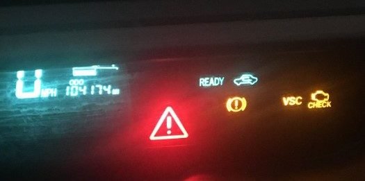 Toyota Prius Red Triangle Warning Light What is the Toyota Prius red triangle warning light