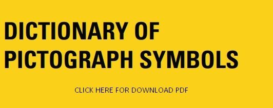 Heavy Equipment Caterpillar Warning Symbols download PDF for Caterpillar Warning Symbols