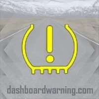 2008 Nissan Altima Tire Pressure Monitoring SystemTPMS Warning Light