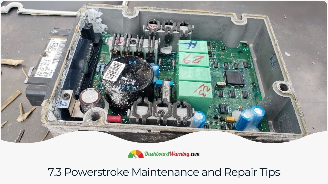 7.3 Powerstroke IDM Failure Symptoms And Repair Advice on maintaining and repairing a 7.3 Powerstroke engine to ensure optimal performance and longevity.