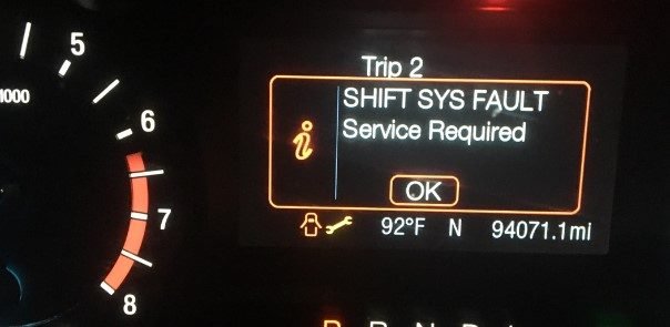 Shift Sys Fault Ford Fusion Symptoms of a Ford Fusion Shift Sys Fault