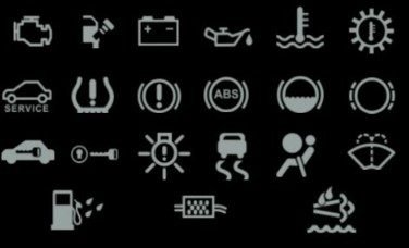 Yale Forklift Warning Light Symbols