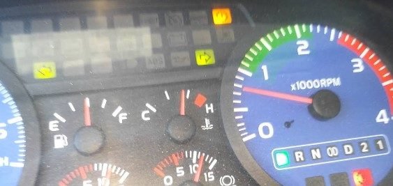Hino 268 Warning Light Symbols