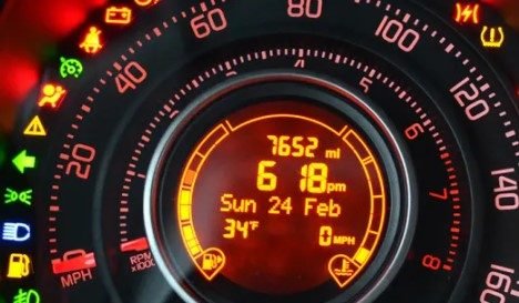 Hino Dash Warning Lights