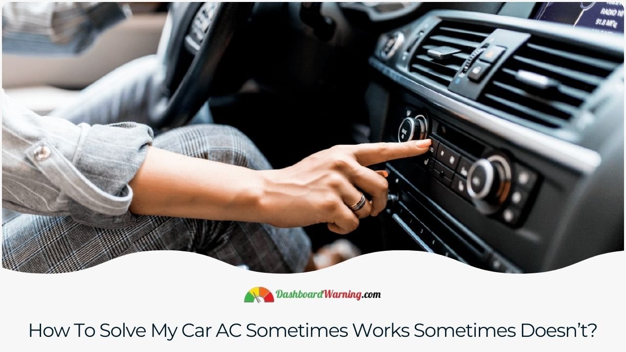 A guide on diagnosing and addressing the fluctuating performance of a car's air conditioning system.
