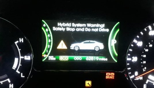 Kia Optima Hybrid System Warning Light Symptoms Indicating KIA Optima Hybrid System Failure