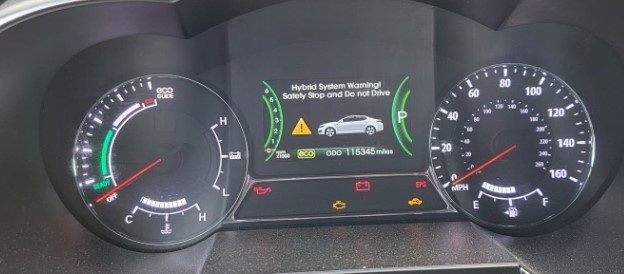 Kia Optima Hybrid System Warning Light Troubleshooting KIA Optima Hybrid System