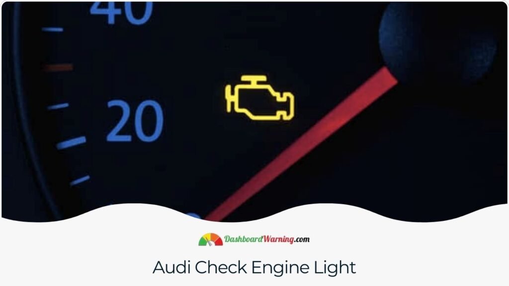 Audi Check Engine Light