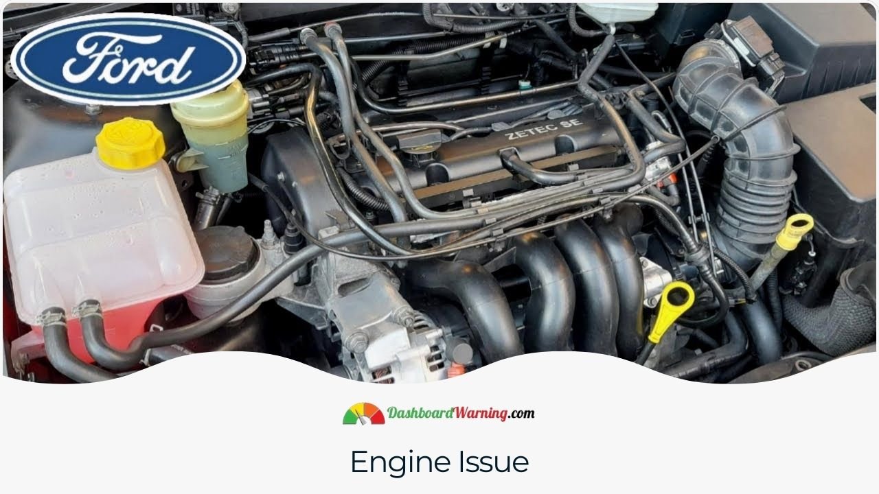Ford Focus Years To Avoid (List of Problematic Years) Common engine-related problems in certain Ford Focus models.