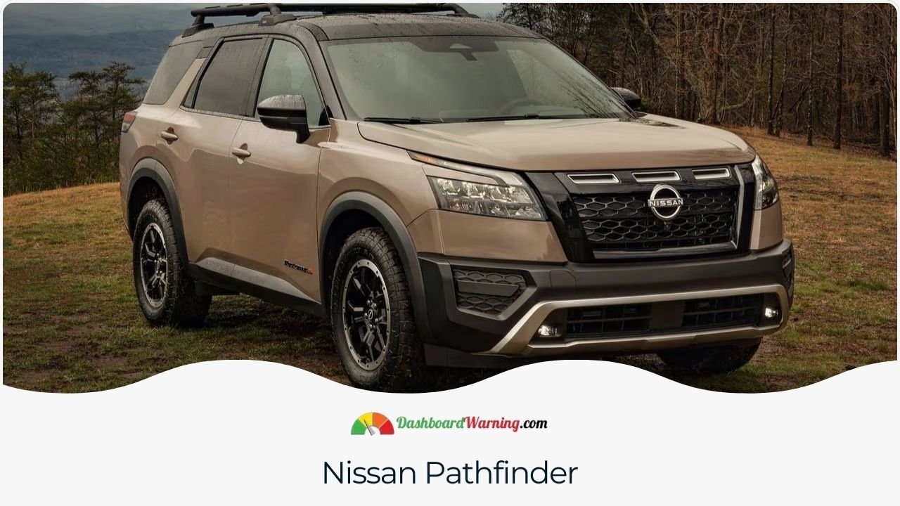 The Nissan Pathfinder, balancing comfort and ruggedness, is a great companion for family adventures in Colorado.