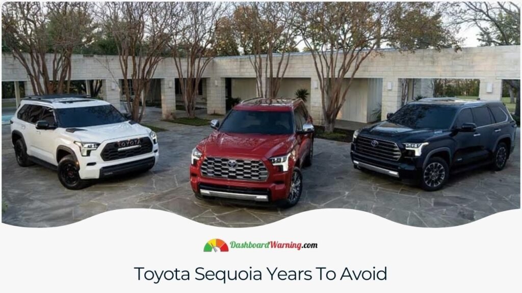 Toyota Sequoia Years To Avoid
