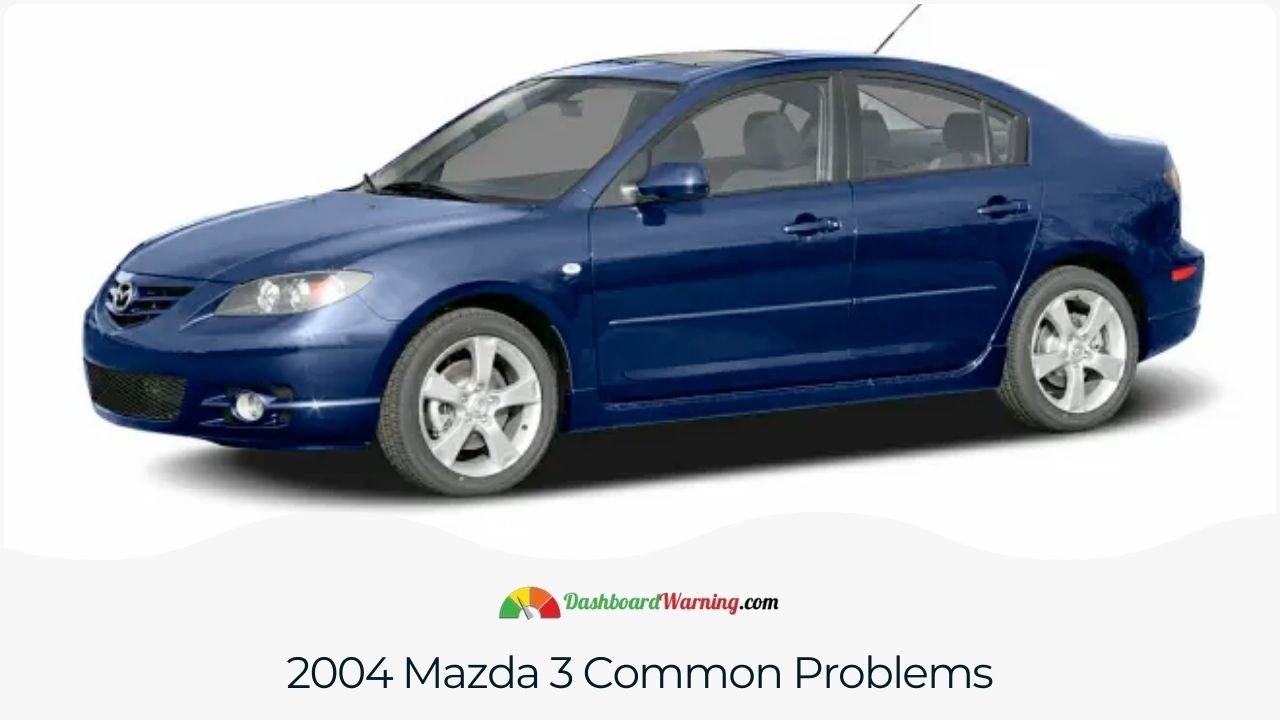 Mazda 3 Years To Avoid - 6 Worst Years An overview of the most commonly reported problems in the 2004 Mazda 3.