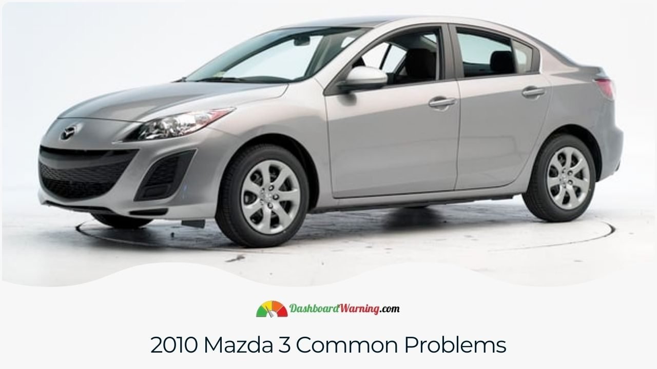 Mazda 3 Years To Avoid - 6 Worst Years A summary of typical issues encountered by owners of the 2010 Mazda 3.