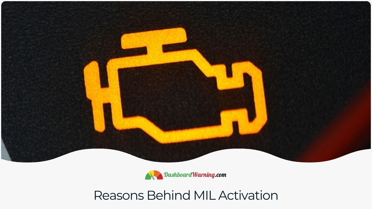 Common causes that trigger the Malfunction Indicator Light (MIL) in a Nissan Qashqai.