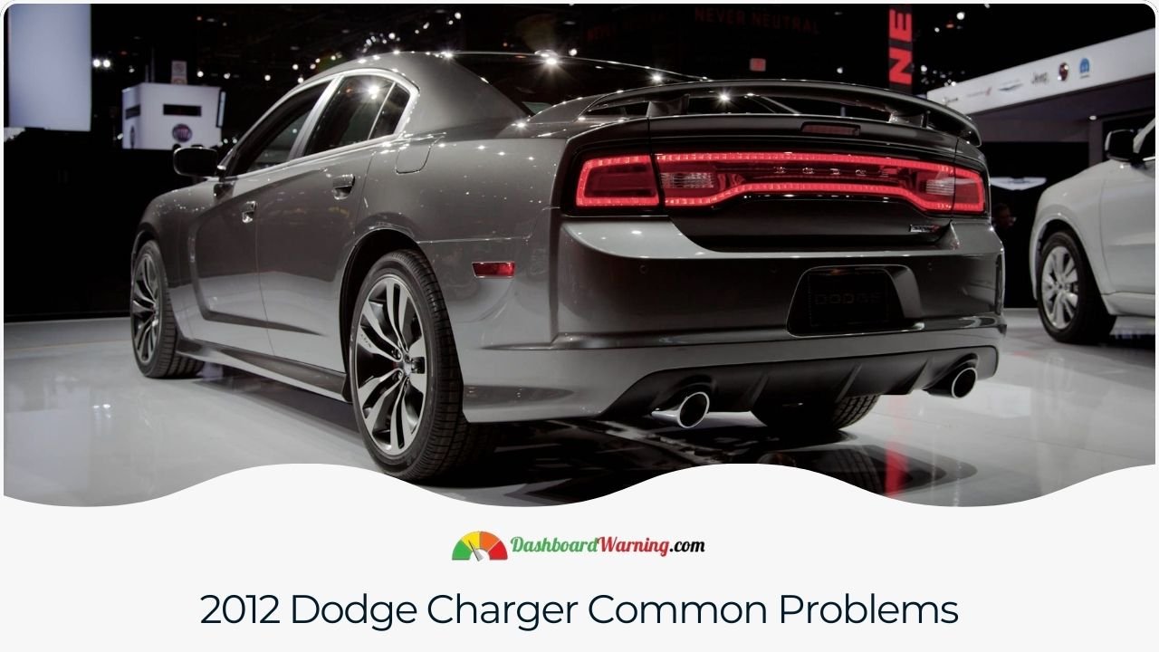 Dodge Charger Years To Avoid - 6 Worst Years Common challenges and faults reported in the 2012 Dodge Charger, including transmission and electrical issues.