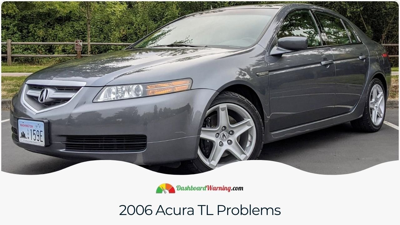 Acura TL Years to Avoid and Why? 5 Worst Years A list of frequent issues faced by owners of the 2006 Acura TL.