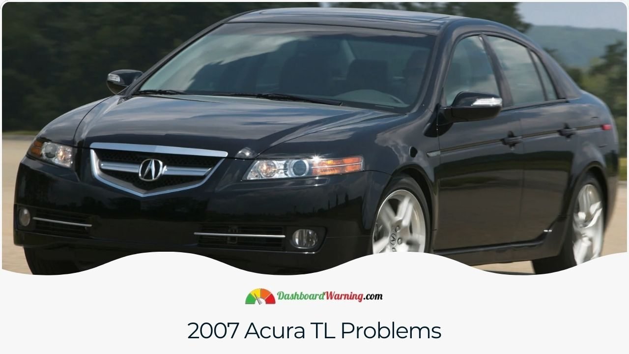 Acura TL Years to Avoid and Why? 5 Worst Years A compilation of regular problems found in the 2007 Acura TL.