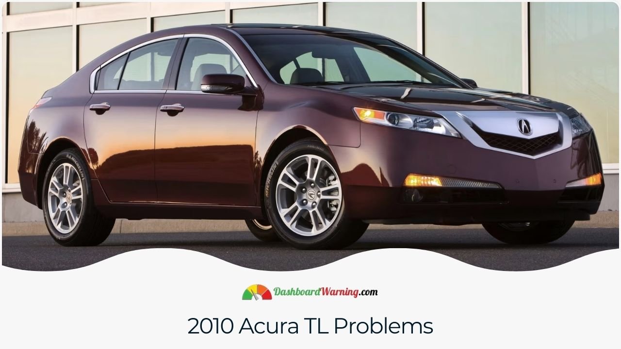 Acura TL Years to Avoid and Why? 5 Worst Years A detailed description of common problems in the 2010 Acura TL.