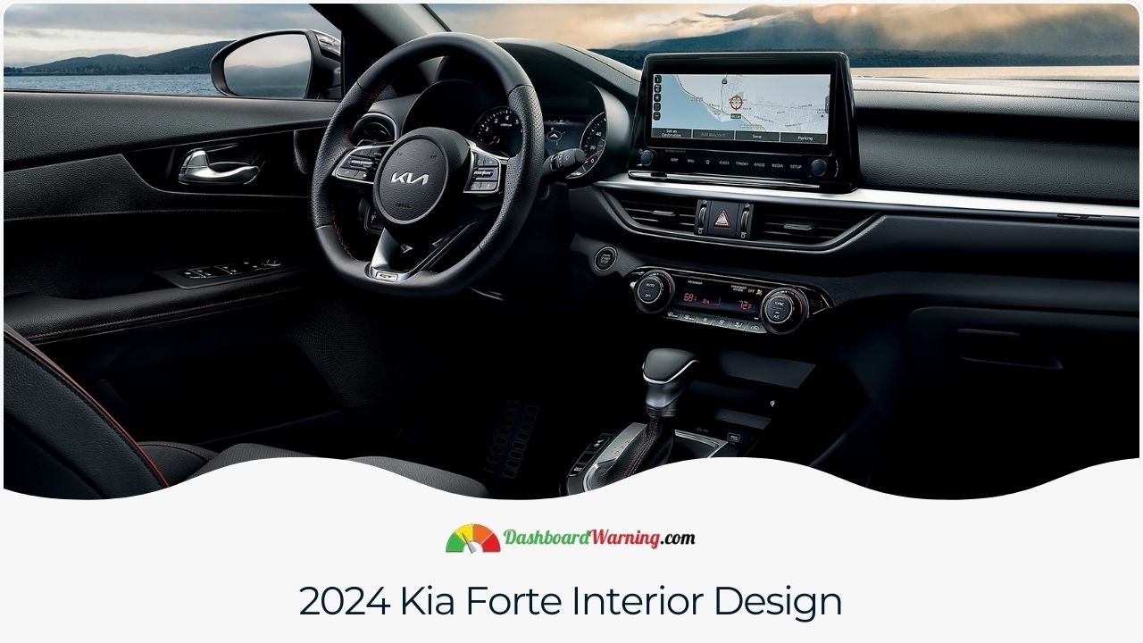 2024 Kia Forte Specs and Price The contemporary and comfortable interior of the 2024 Kia Forte features advanced technology and materials.