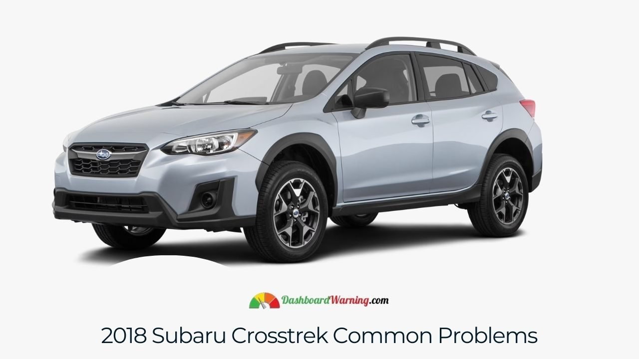 Subaru Crosstrek Years To Avoid - 4 Worst Years A summary of frequent issues in the 2018 Subaru Crosstrek, focusing on engine, transmission, and electronic systems.