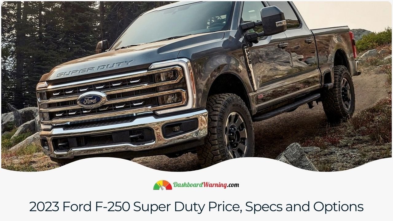 2023 Ford F-250 Super Duty Price, Specs and Options