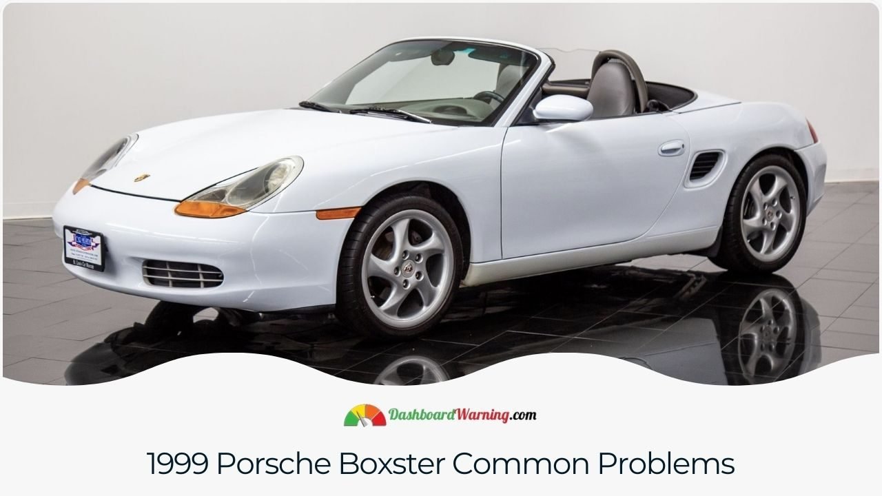 Porsche Boxster Years To Avoid - 7 Worst Years Overview of typical issues encountered with the 1999 Porsche Boxster, including engine and electrical problems.