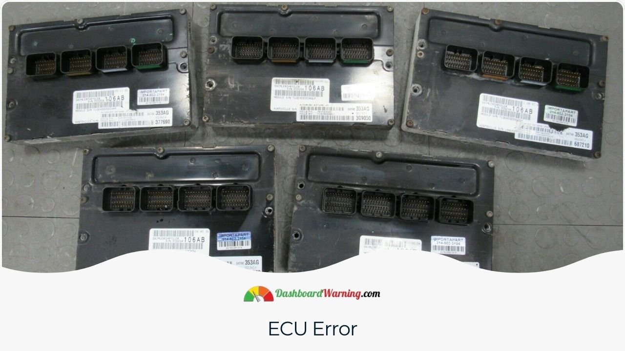 Chrysler Pacifica Auto Start Stop Warning Light An error in the Engine Control Unit that can cause the auto start-stop warning light to activate in the Chrysler Pacifica.
