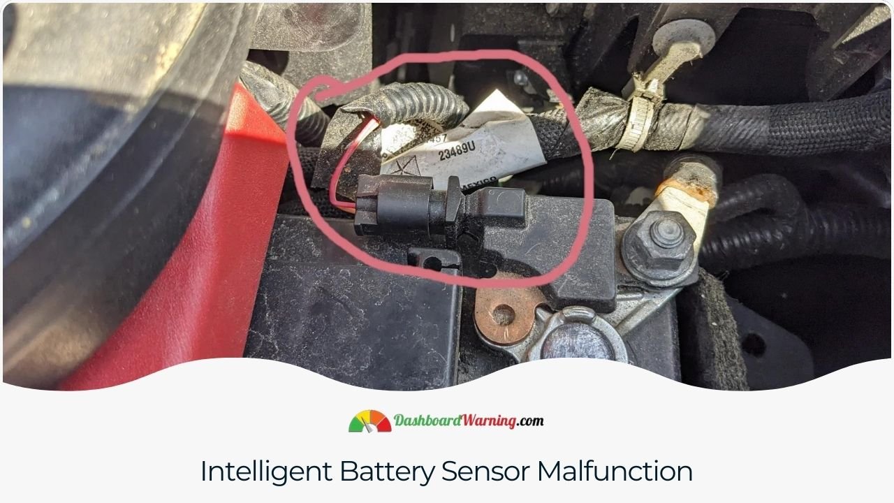 Chrysler Pacifica Auto Start Stop Warning Light An issue in the Chrysler Pacifica where the sensor monitoring battery health malfunctions.
