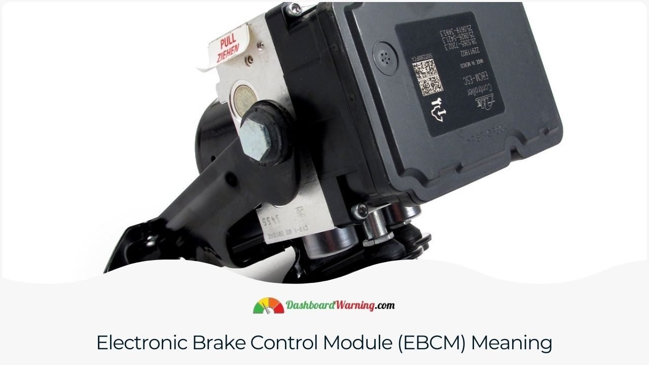 DTC C0561-71 Traction Control Code on GMC and Chevy Definition and function of the Electronic Brake Control Module in vehicles.