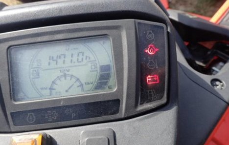Kubota ZD1511 Warning Lights