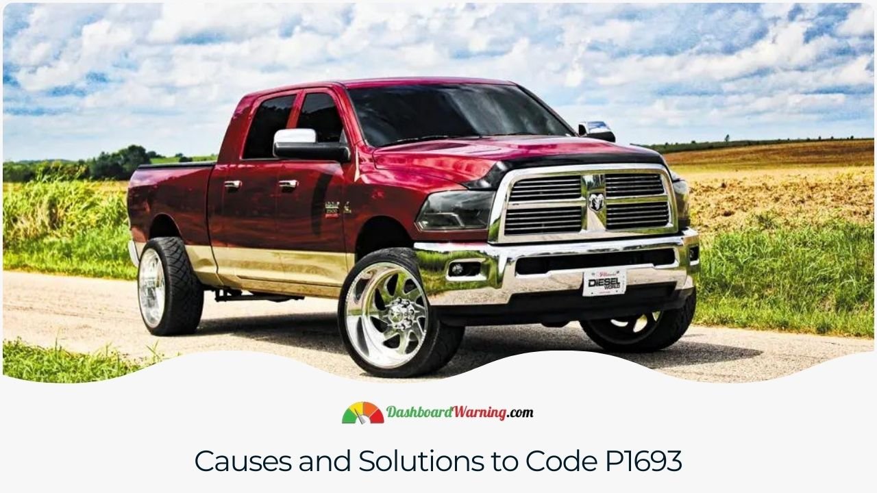 Code P1693 on Dodge Cummins: Turbo Charge Control Circuit Malfunction Analysis of potential causes for code P1693 and suggested solutions.